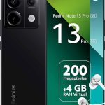 Xiaomi Redmi Note 13 PRO 5G + 4G LTE (256GB + 8GB) 6.67 200MP Triple (Tmobile Mint Tello & Global) Global Bands Unlocked + (Fast Car Dual Charger Bundle) (Midnight Black (Global ROM))