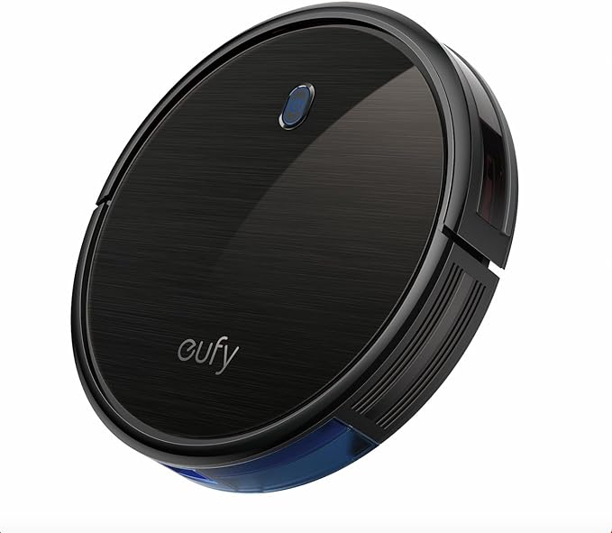 eufy by Anker, BoostIQ RoboVac 11S (Slim), Robot Vacuum Cleaner, Super Thin, Powerful Suction, Quiet, Self-Charging Robotic Vacuum Cleaner, Cleans Hard Floors to Medium-Pile Carpets