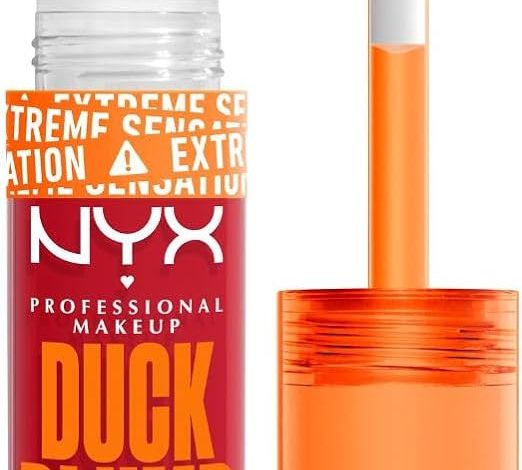 NYX Professional Makeup, Duck Plump, Labial Plumper, Tono Hall of Flame