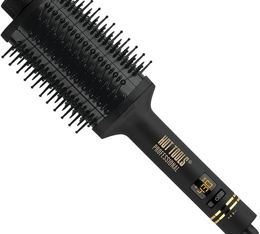 Hot Tools Professional Black Gold Multi-Styler Heated Hair Brush