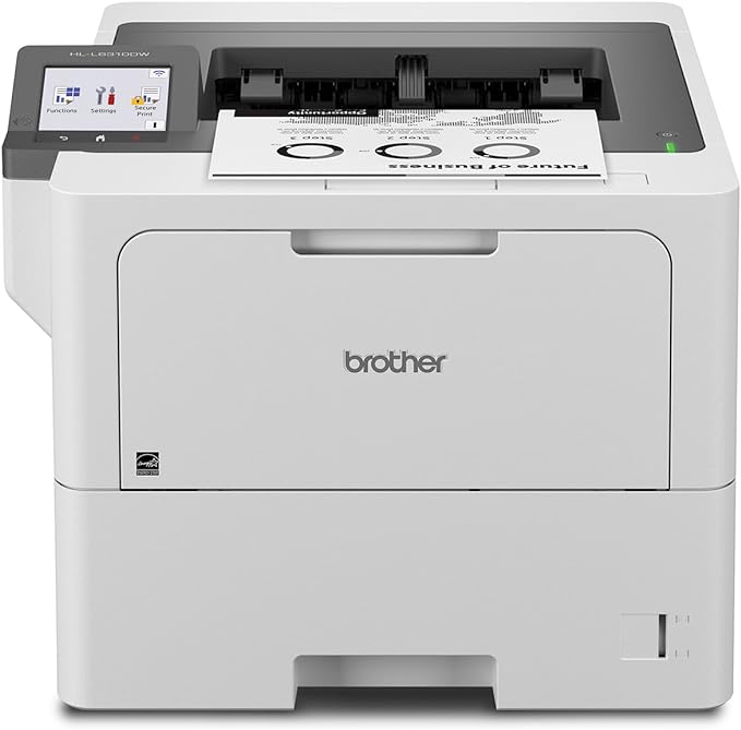 Brother HL-L6310DW Enterprise Monochrome Laser Printer with Low-Cost Printing, Wireless Networking, and Large Paper Capacity